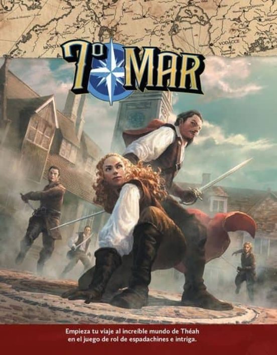 7º Mar: Un Juego De Rol De Espadachines E Intriga