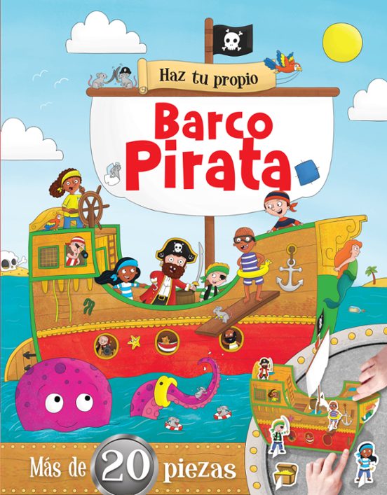 Haz Tu Propio Barco Pirata: Mas De 20 Piezas