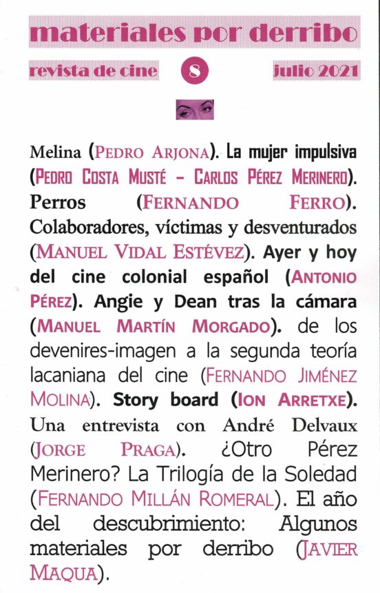 Materiales Por Derribo 8. Revista De Cine