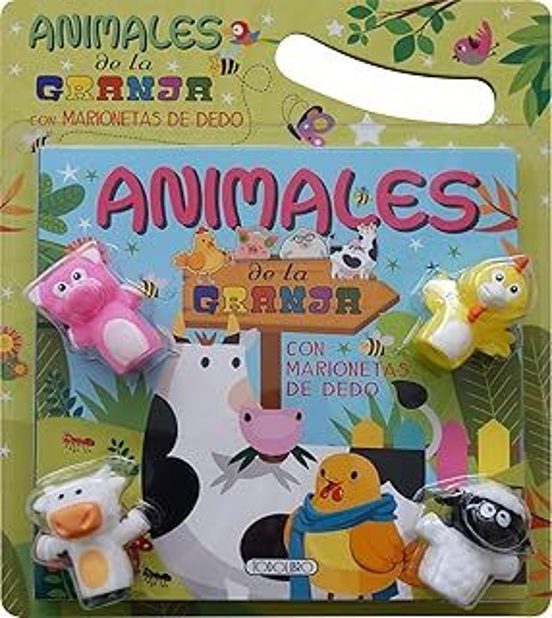 Animales de la Granja con Marionetas de Dedo