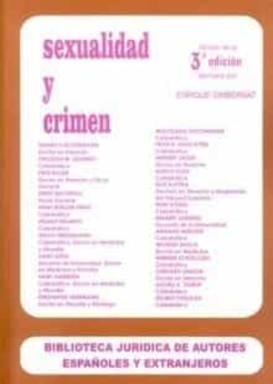 Sexualidad Y Crimen