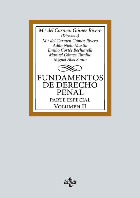 Fundamentos De Derecho Penal Vol.ii Parte Especial