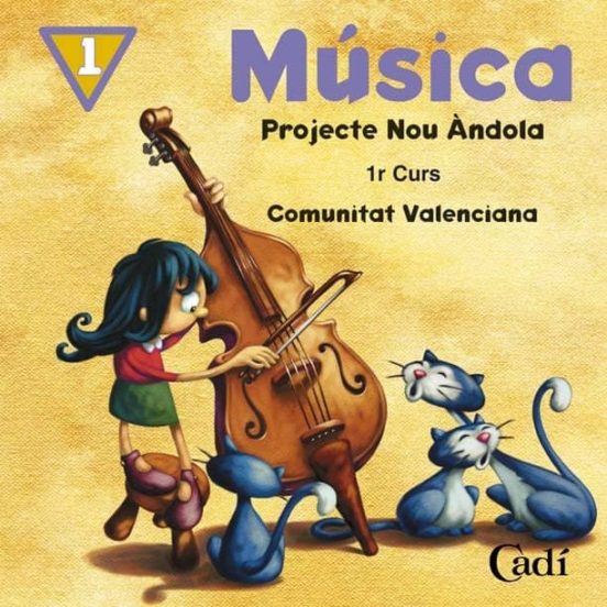Cd Música 1r Curs Primaria. Projecte Nou Ándola. Comunitat Valenciana