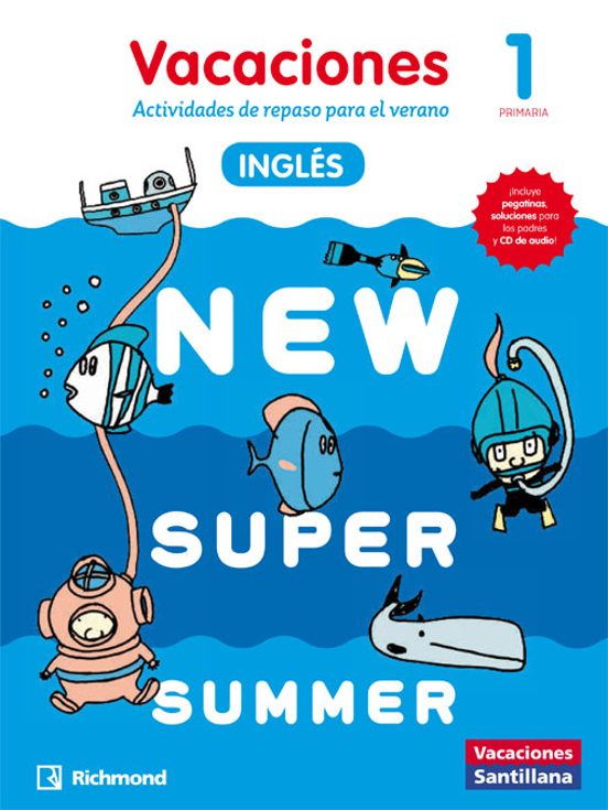 New Super Summer 1º Educacion Primaria Student Book B 1 + Audio 1