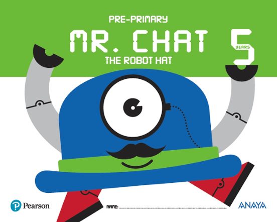 Mr Chat the Robot Hat 5 Years Mec