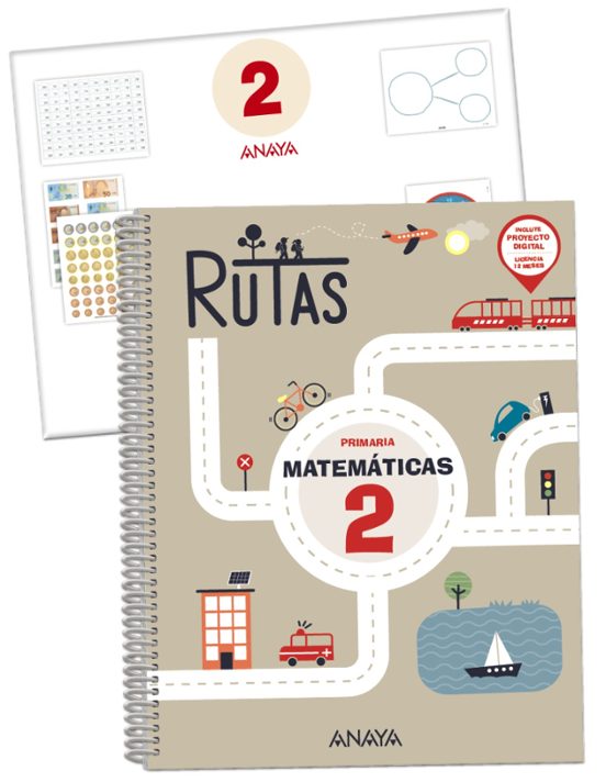 Matemáticas 2º Educacion Primaria Rutas