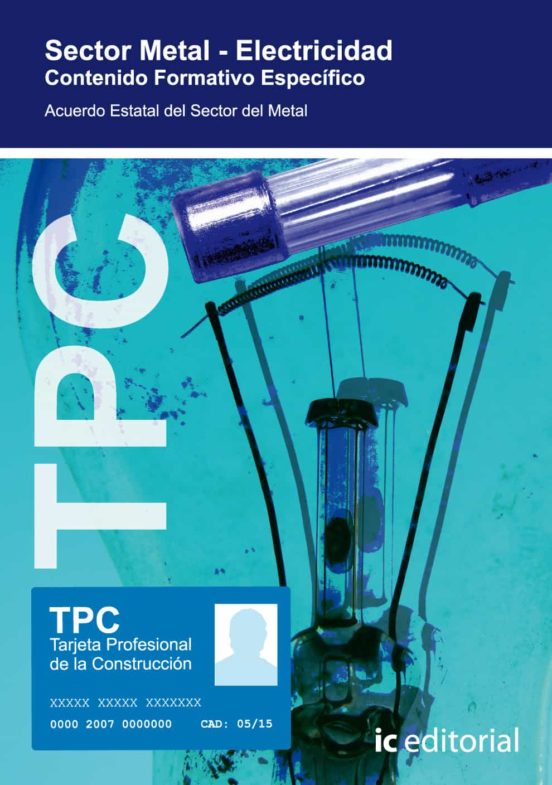 Tpc Sector Metal - Electricidad. Contenido Formativo Especifi