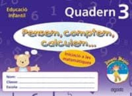 Iniciació A Las Matemàtiques. Quadern 3