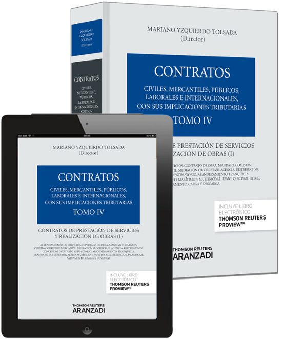 Contratos IV. Contratos de Prestación de Servicios y Realización de Ob