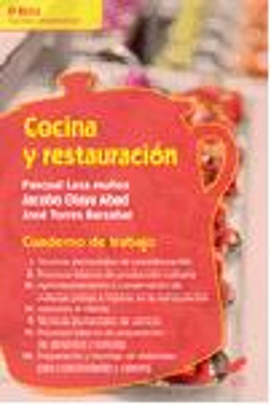 Cocina Y Restauración. Cuaderno De Trabajo