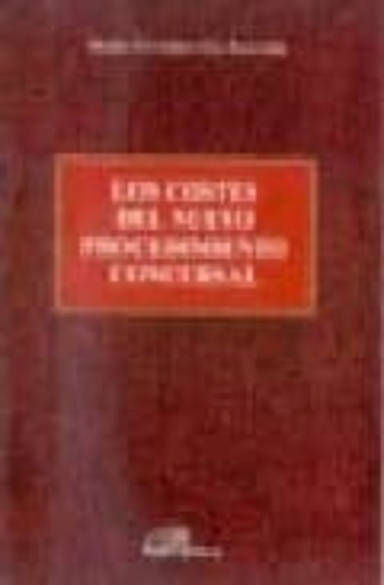 Los Costes Del Nuevo Procedimiento Concursal