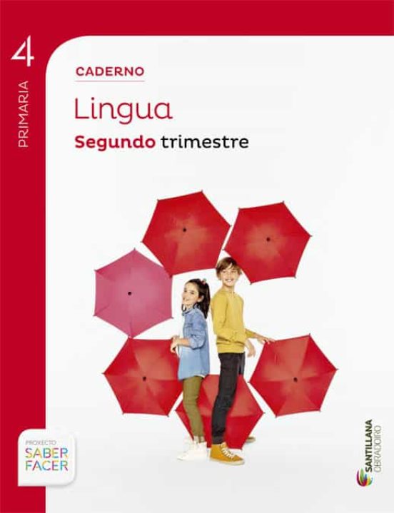 Caderno Lingua 2 4º Primaria Saber Facer Ed.2015