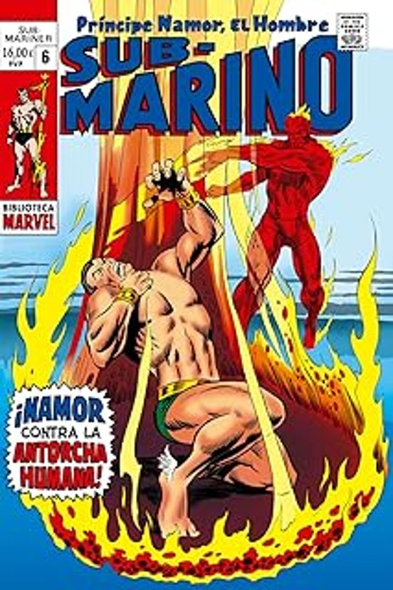 Príncipe Namor El Hombre Submarino 6 1969 Bm 115