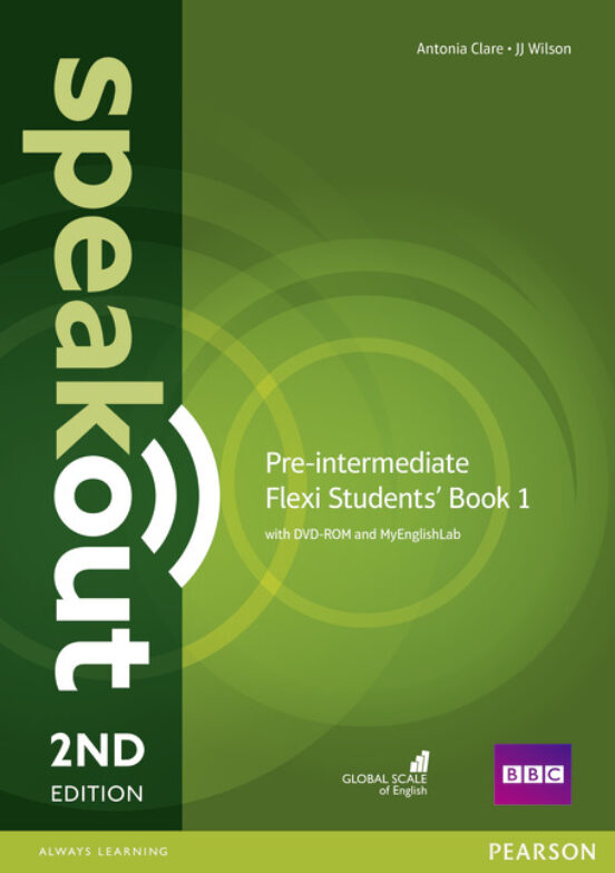 Speakout Pre-intermediate 2nd Edition Flexi Students Book 1 Pack