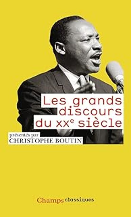 Les Grands Discours Du Xxe Siècle