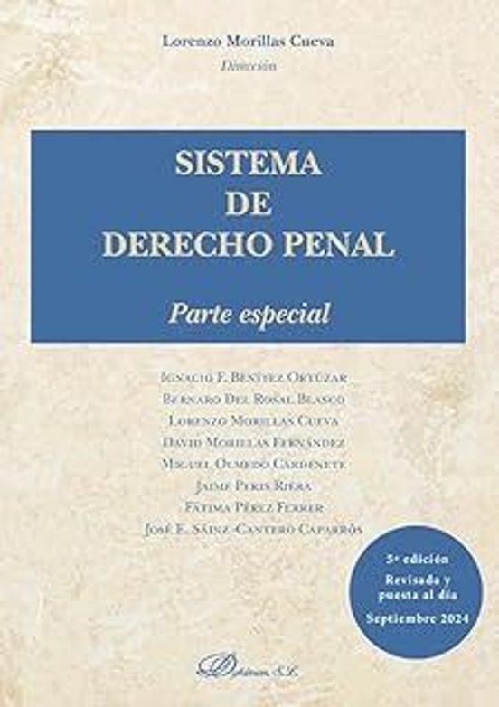 Sistema De Derecho Penal. Parte Especial