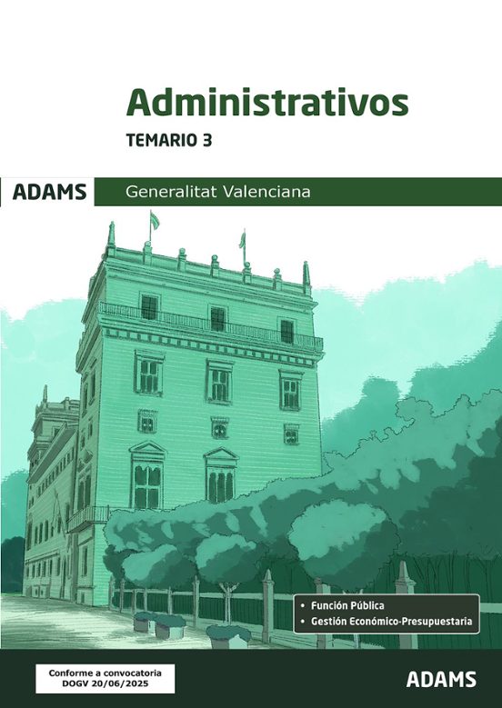 Temario 3 Administrativos De La Generalitat Valenciana