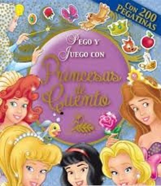 Pego Y Juego Con Princesas De Cuento