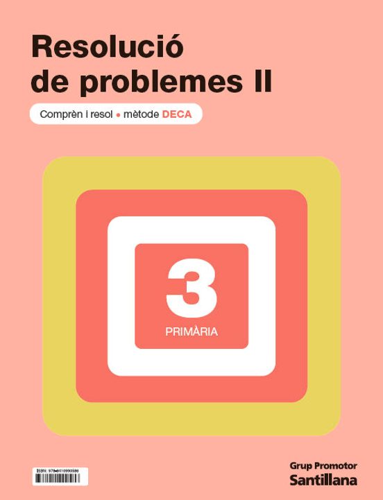 Quadern De Problemes Deca Ii 3º E. Primaria