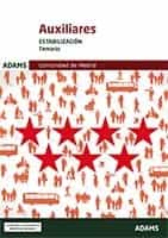 Temario Auxiliares Administrativos Comunidad De Madri