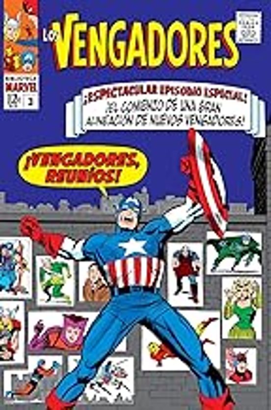 Biblioteca Marvel Los Vengadores 3 Bm29