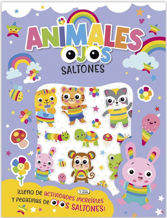 Animales Ojos Saltones Stickers Book