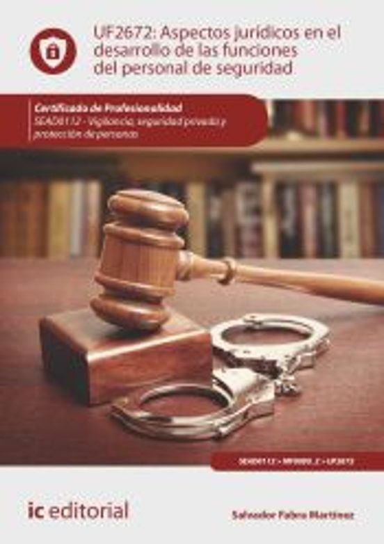 Uf2672 Aspectos Jurídicos En El Desarrollo De Las Funciones D