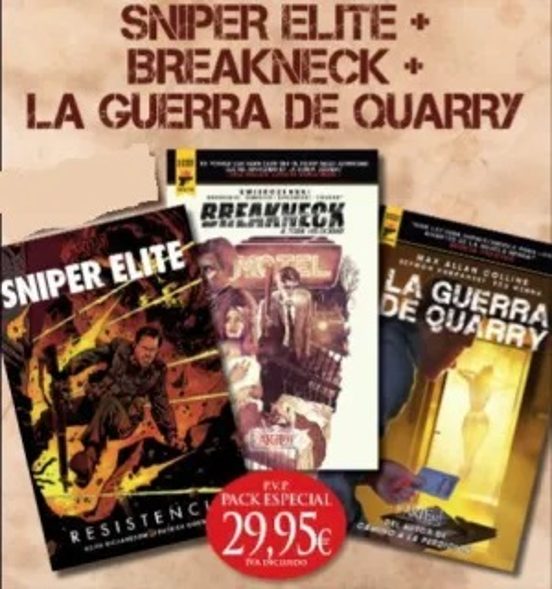 Pack La Guerra De Quarry+sniper Elite + Breaknecj