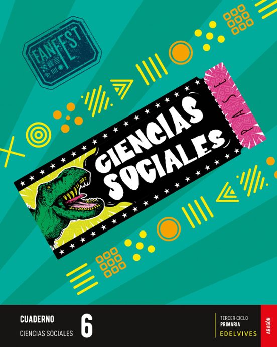 Ciencias Sociales 6º Educacion Primaria Proyecto Fanfest Cuaderno Arag