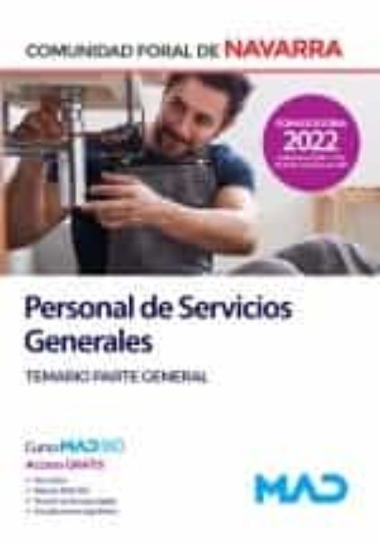 Personal De Servicios Generales De La Administración De La Comunidad Foral De Navarra. Temario Parte