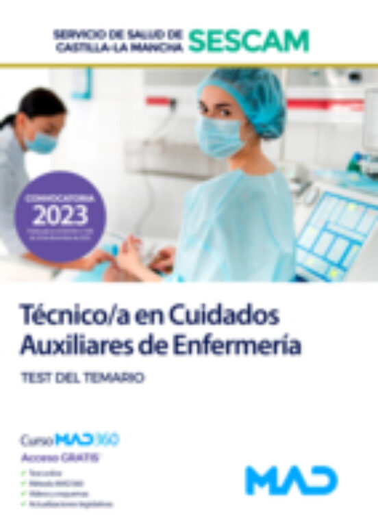 Técnico/a En Cuidados Auxiliares De Enfermería. Servicio De Salud De C