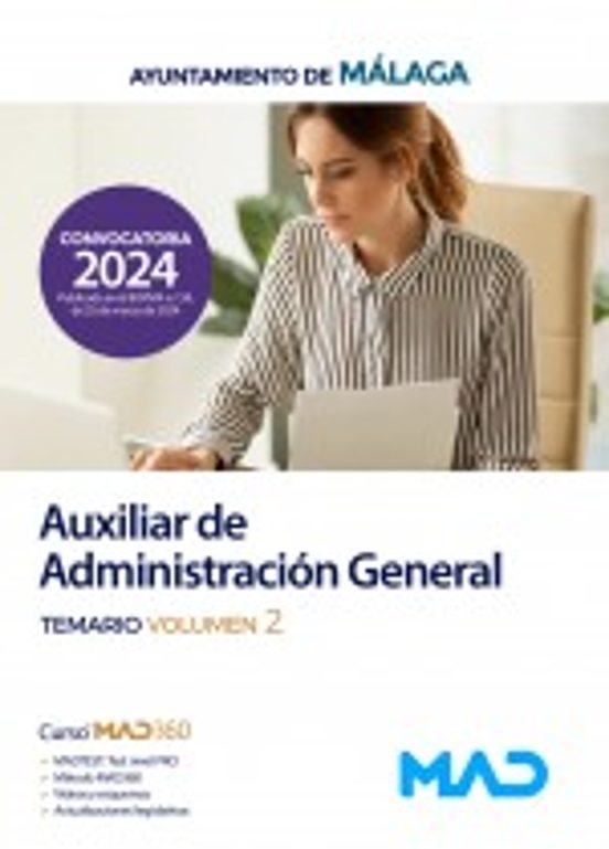 Auxiliar De Administración General Del Ayuntamiento De Malaga. Temario