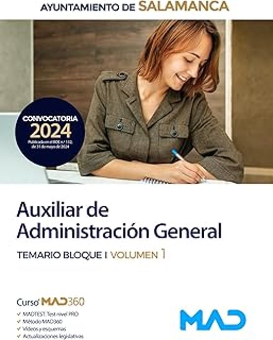 Auxiliar De Administración General Del Ayuntamiento De Salamanca Temar