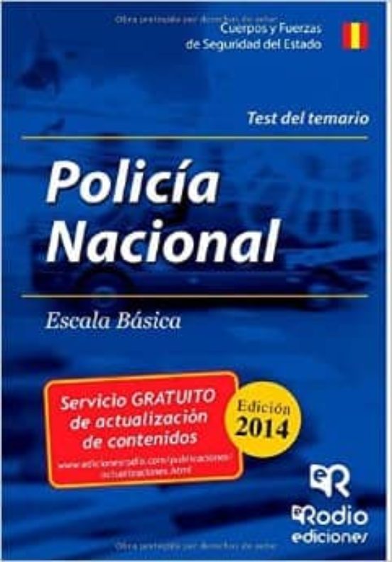 Policía Nacional. Test del Temario