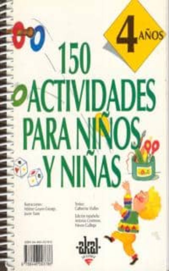 150 Actividades Para Niños Y Niñas. 4 Años