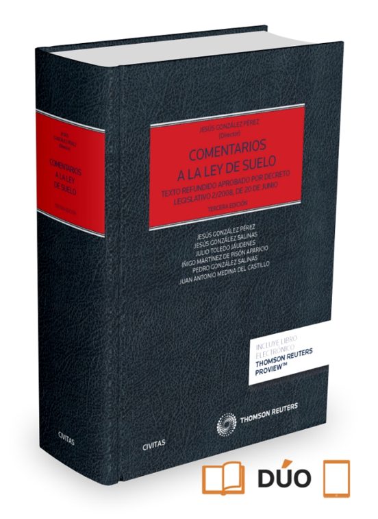 Comentarios A La Ley De Suelo
