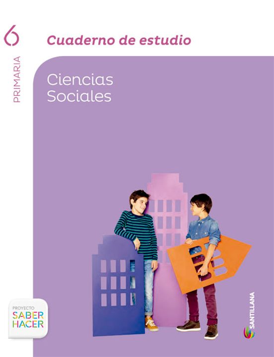 Ciencias Sociales 6º Primaria Cuaderno Estudio Ed 2015