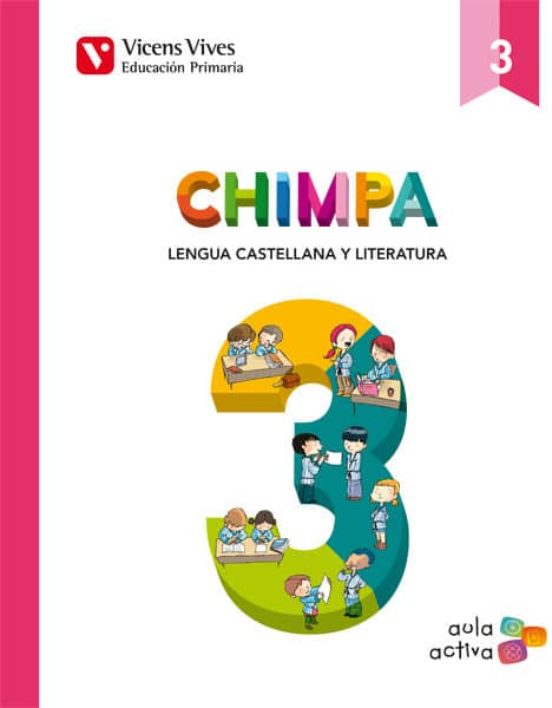 Chimpa 3º Primaria Lengua Castellana Libro 1 2 y 3. Illes Balears Aula