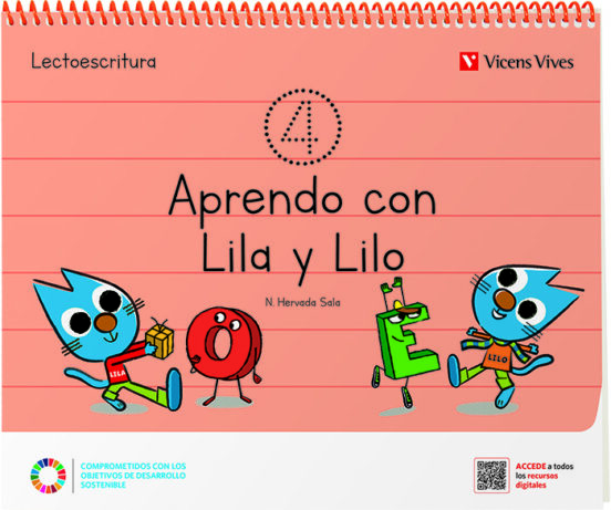 Aprendo Con Lila Y Lilo Cuaderno 4