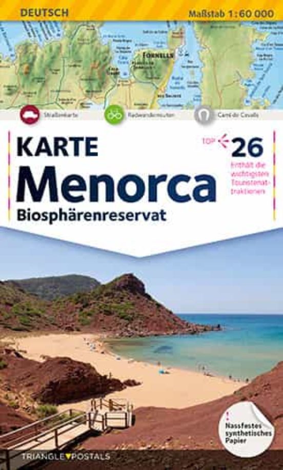 Mapa Menorca