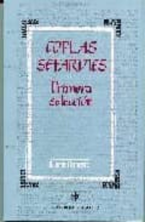 Coplas Sefardies Primera Seleccion