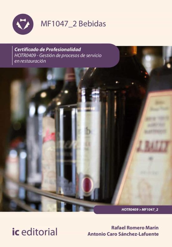 Hotr0409 Bebidas. Gestión De Procesos De Servicio En Restaura