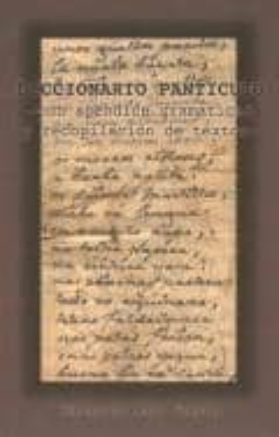 Diccionario Panticuto