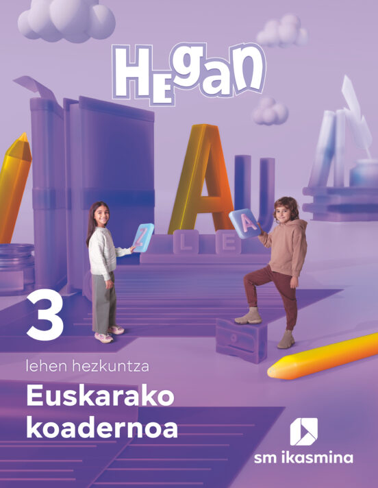 Koadernoak Euskara 3º Educación Primaria Proyecto Revuela País Vasco e