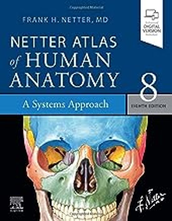 Netter Atlas Of Human Anatomy: A Systems Approach Paperback + Ebook