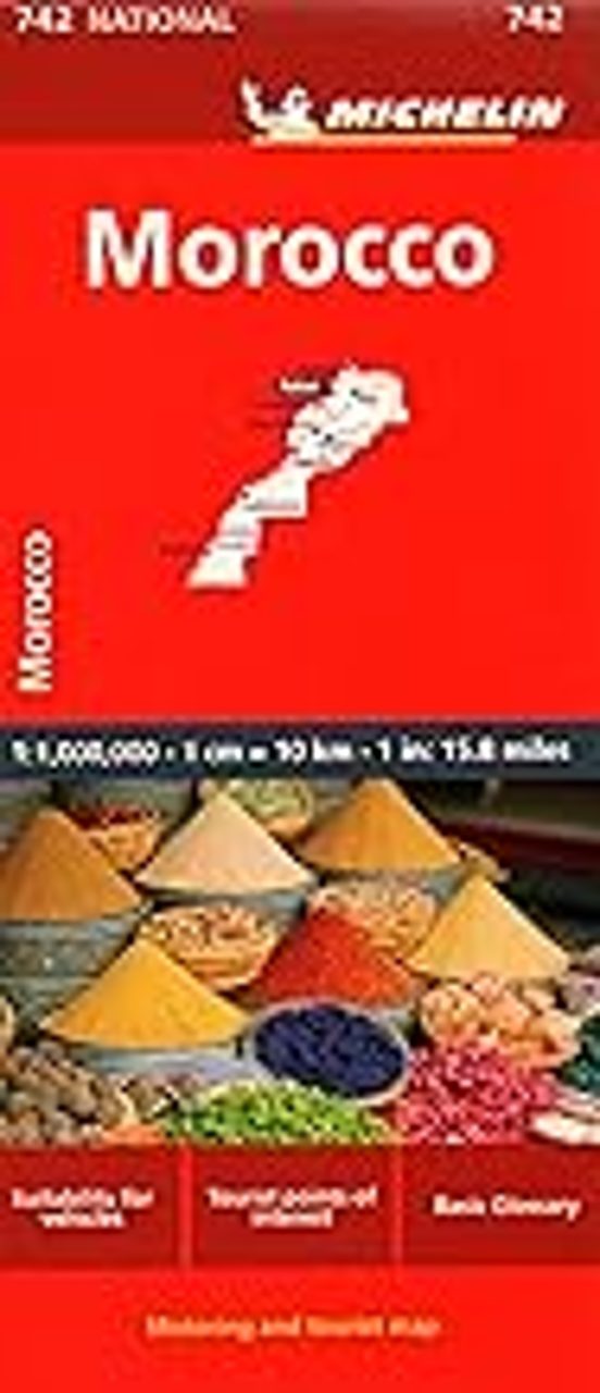 Morocco - Michelin National Map 742: Map