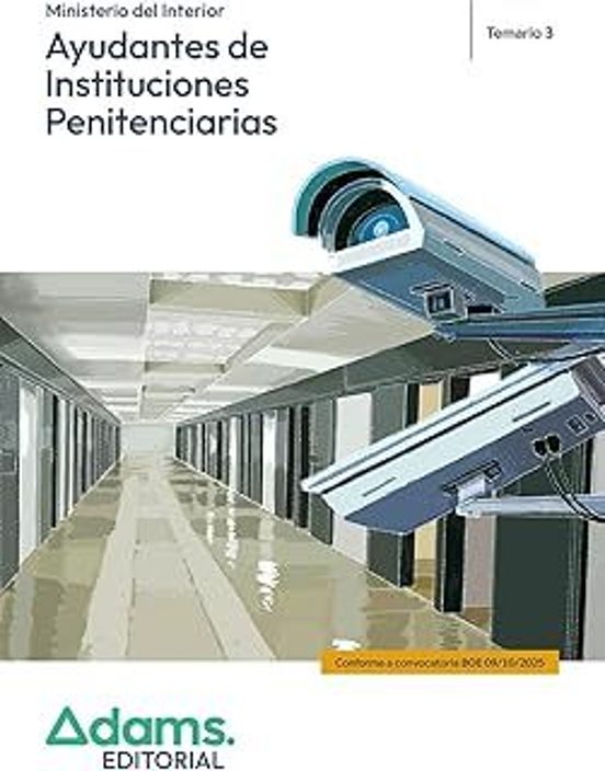 Ayudantes De Instituciones Penitenciarias. Ministerio Del Interio R. T