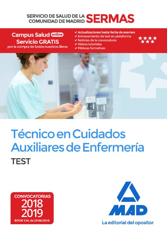 Técnico En Cuidados Auxiliares De Enfermería Del Servicio De Salu D De