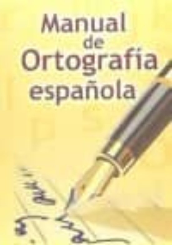 Manual De Ortografia Española