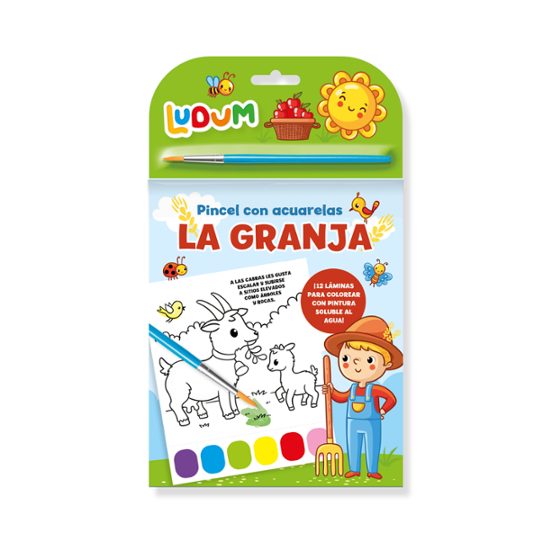Ludum - Libreta Colorear Acuarela - Las Estaciones